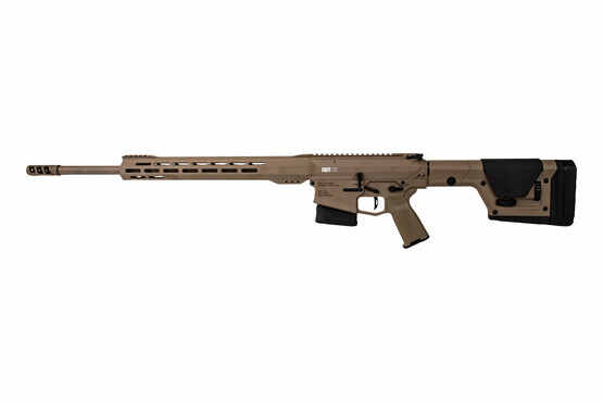 Rise Armament 1121XR 6.5 Creedmoor Precision Rifle in FDE is great for hunting and long range shooting.